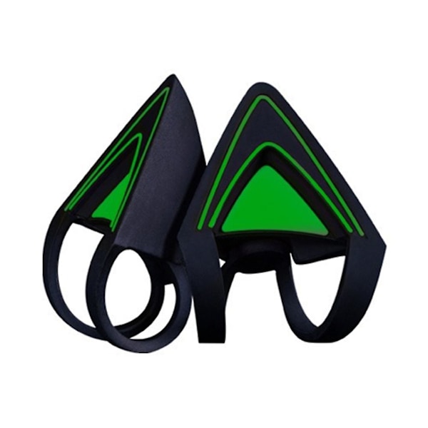Kattøre-pynt til Razer Kraken V2-hodetelefoner Green