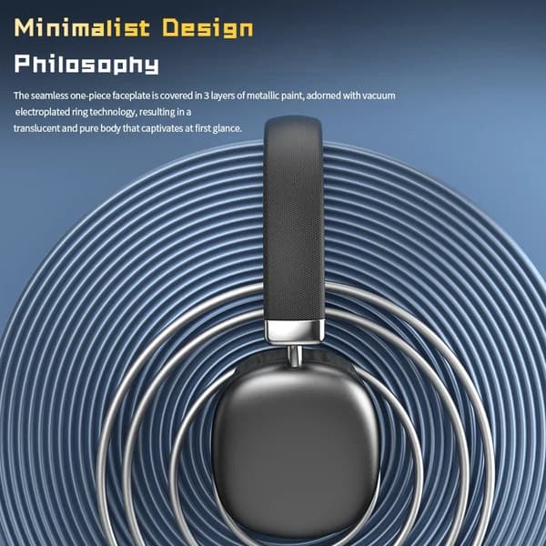 True Wireless Bluetooth-hovedtelefoner - Te-X9, Hifi Stereo Surround Basstøj med mikrofon (lilla)