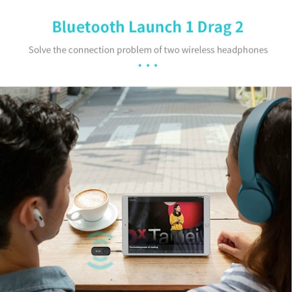 Bluetooth-modtager Tx18 Bluetooth 5.0 Trådløs lydsender