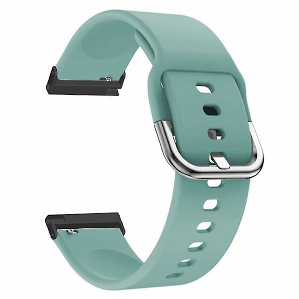 24mm justerbar silikonrem for Suunto Spartan Sport Wrist Hr Baro / Suunto 7 Baby Blue