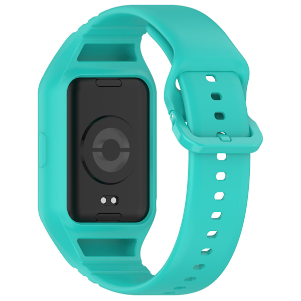 Til Xiaomi Smart Band 8 Pro - Let Justerbar Rem til Ur - Fleksibel Silikonerem Cyan