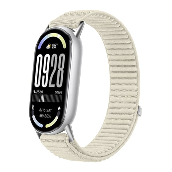 Rannekoru Xiaomi Mi Band 8/9/10, Nylon (Starlight)