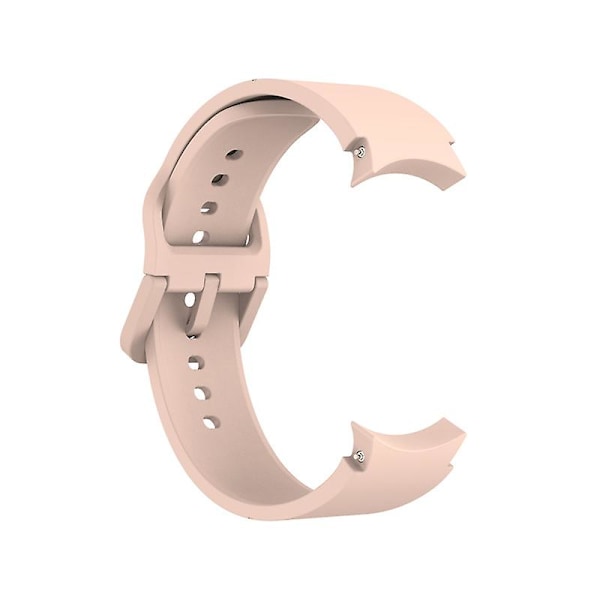 For Samsung Galaxy Watch 5 40mm/44mm / 5 Pro 45mm / Watch4 40mm/44mm Watch Band Silikon Watch Rem Pink