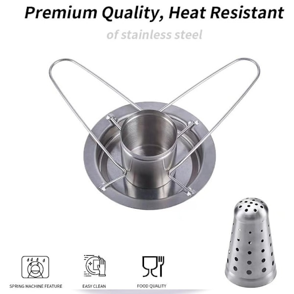 Ølboks Kyllingholder for Grill og Røyker