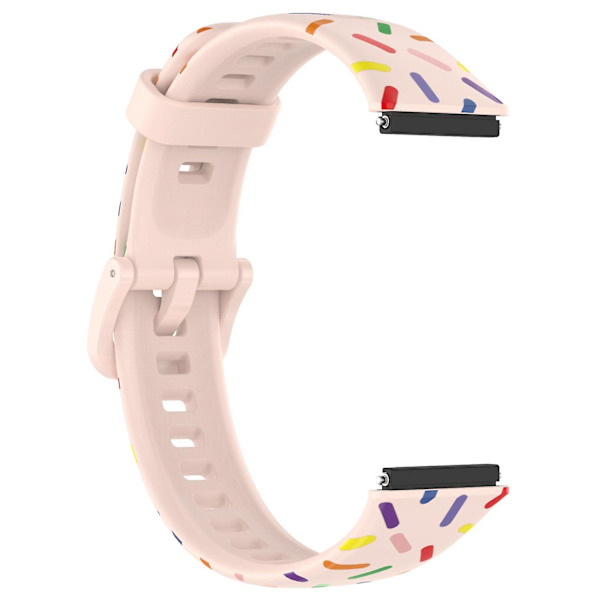 Huawei Band 7:lle suunniteltu rannekoru, vaihdettava silikoniranneke Light pink, Light Pink D Huawei Band 7