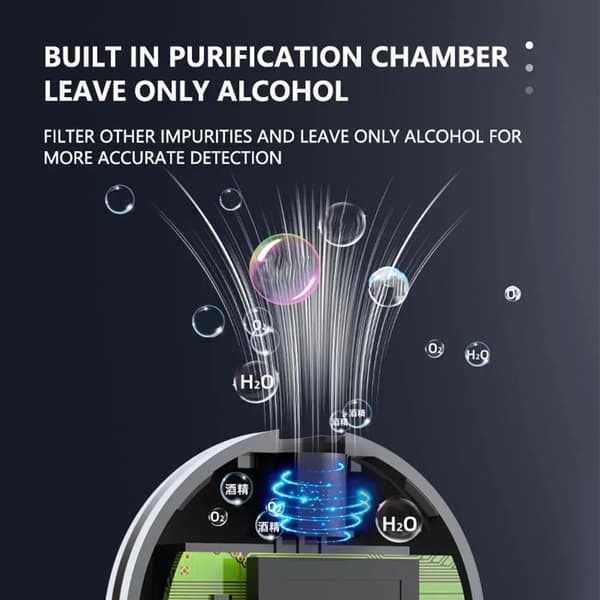Digital lommetester for personlig bruk med LED digitalt display
