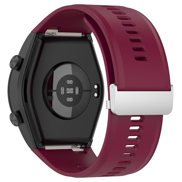 Vaihdettava hengittävä silikoniranneke Xiaomi Watch H1 -älykelloon Wine Red