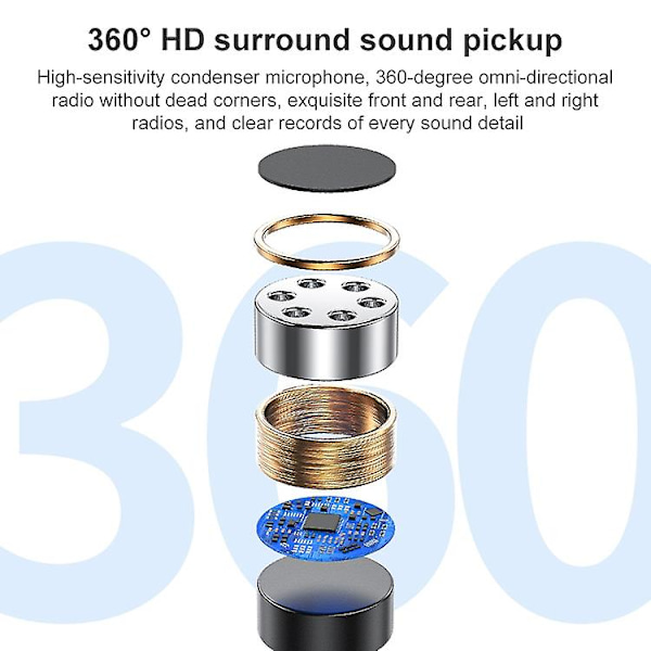 Wk V30 Usb-c / Type-c trådløs radiomikrofon