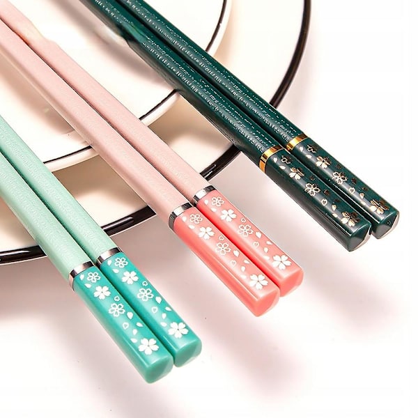 Sushi Set med 5 par matpinnar Type2