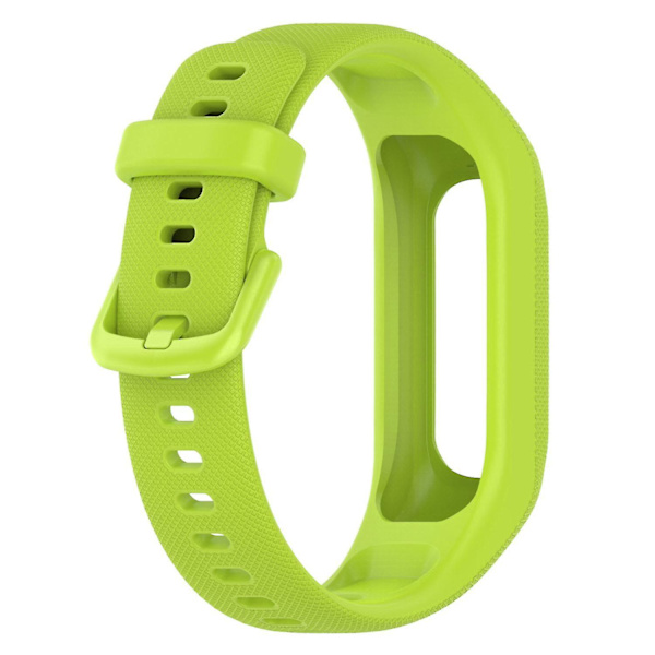 Antiskrapa silikonklockarmband med fodralsskydd för Garmin Vivosmart 5 Indigo, Cyan E Garmin Vivosmart 5