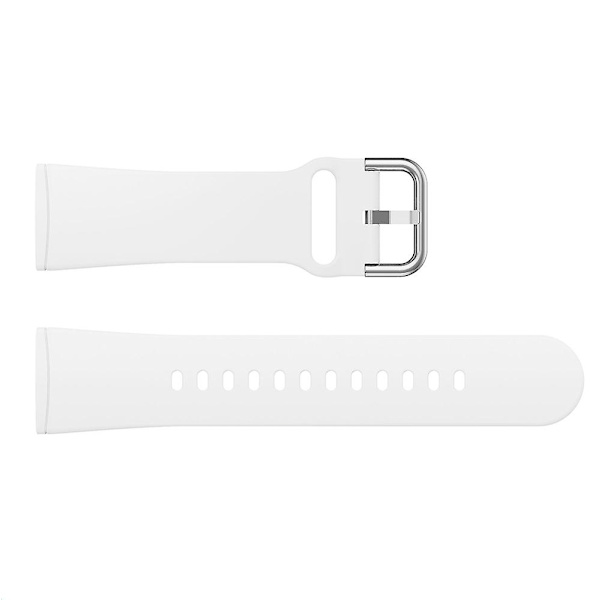 For Fitbit Versa 3 -silikoniranneke White