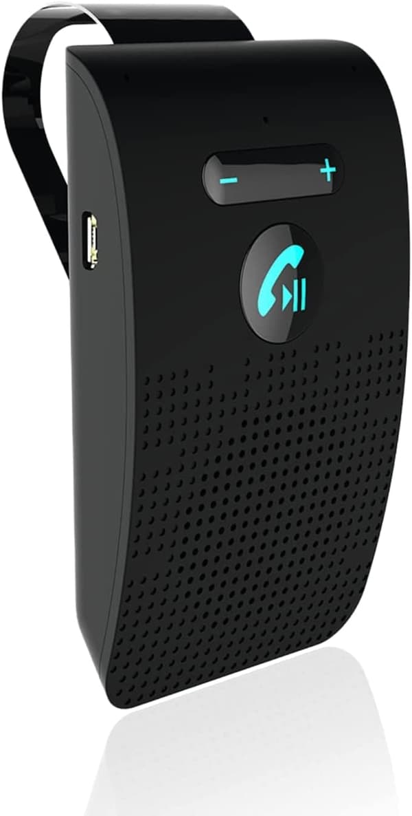 Bilhøyttalertelefon, Solskjerm Bluetooth 4.2 Håndfri Lydsett