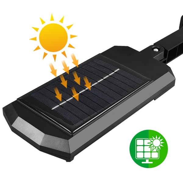 Utendørs Solar Flomlys Lampe 3 Moduser LED Belysning, 43 SMD 43 SMD