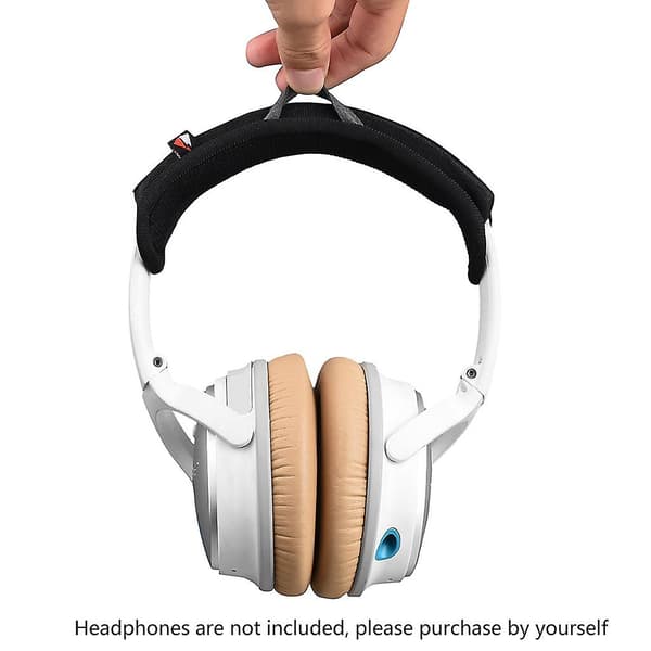 Kvalifiserte øreputer for hodebånd til Qc35 Qc25 Mdr for Solo-headset Dark Grey