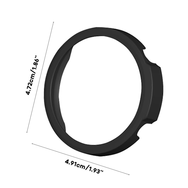 För Mibro A1 watch anti-scratch Cover Hard Shell-Bumper Case-Sleeve Red