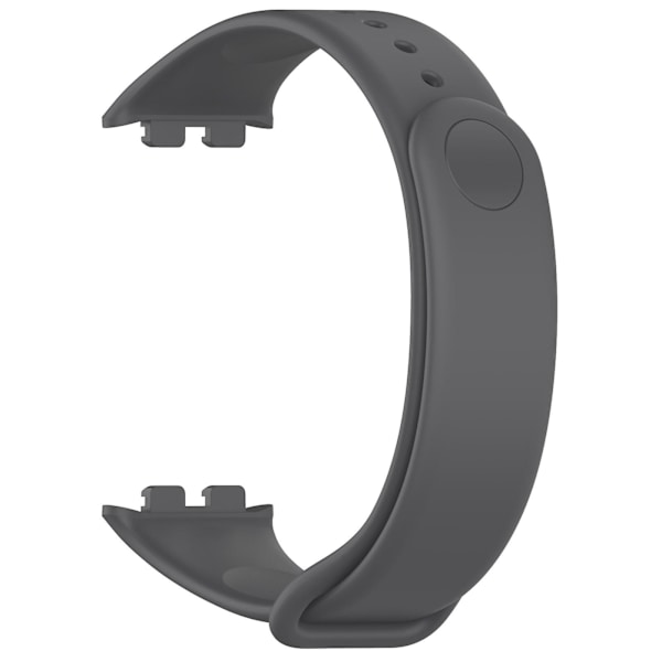 Mjuk TPU-justerbart armband för Honor Band 9 Dark Grey