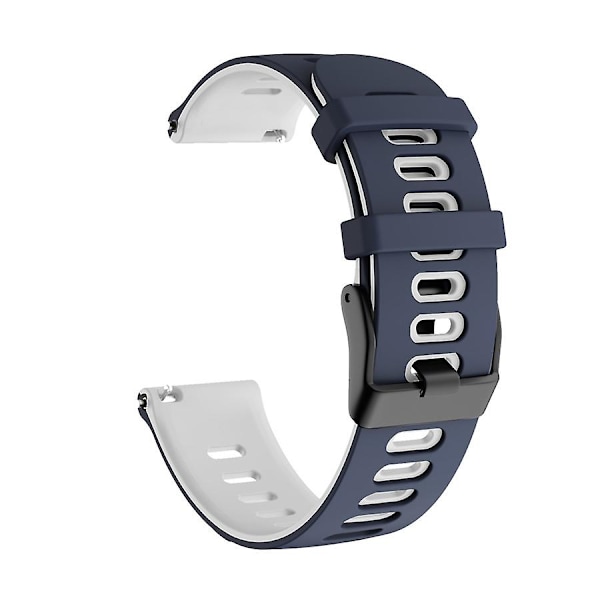 Klockarmband 22mm för Garmin Vivoactive 4 / Venu 2 Blue White