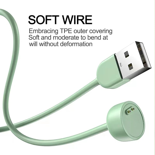 Lader for Xiaomi Mi Band 5 6 7 (Lilla)