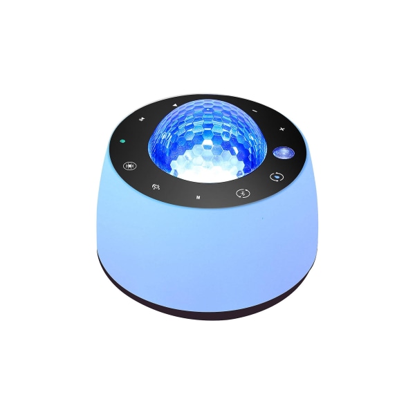 Star-projektori, yövaloprojektori LED Galaxy Ocean Wave -projektorilla Bluetooth musiikkikaiutin lasten ja aikuisten makuuhuoneeseen (sininen)