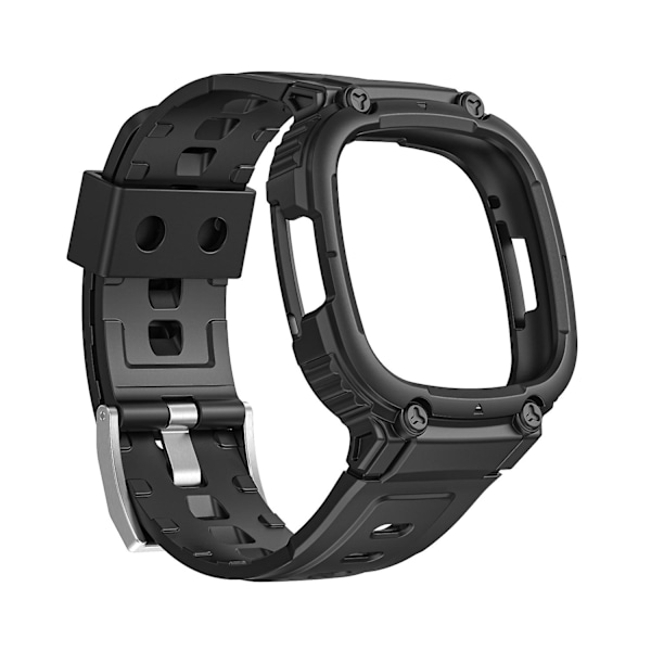 TPU-klockarmband för Fitbit Versa 4 / 3 / Sense 2 / Sense 1 Black