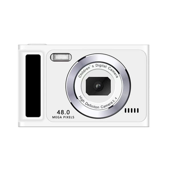 Digitalkamera 2,4 tommer Retro CCD Bærbart, 48 millioner pixels Autofokus (Hvid) White