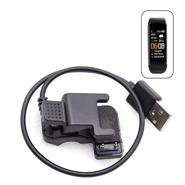 Universal Smartwatch-lader for Tw64 68 for Smart Watch USB-strømklemme 2P C2 4MM