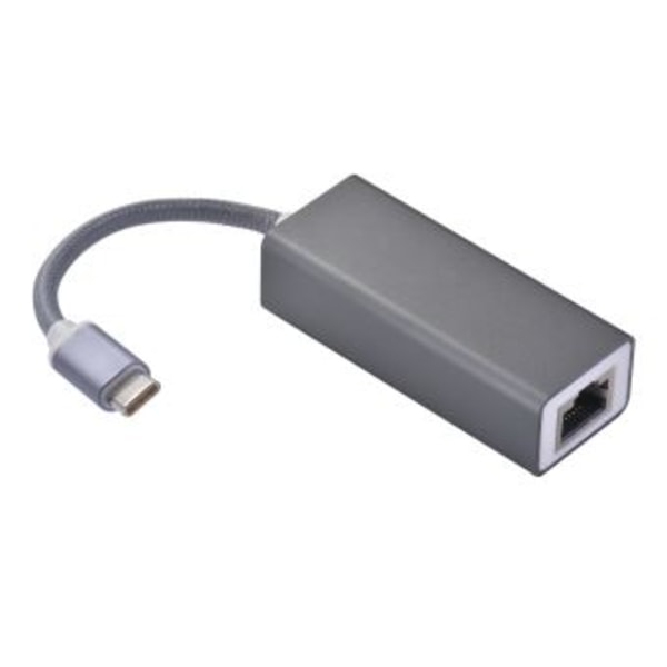 Type C USB-C 3.1 til RJ45 Gigabit 10/100/1000 Mbps Ethernet LAN-netværksadapter kompatibel