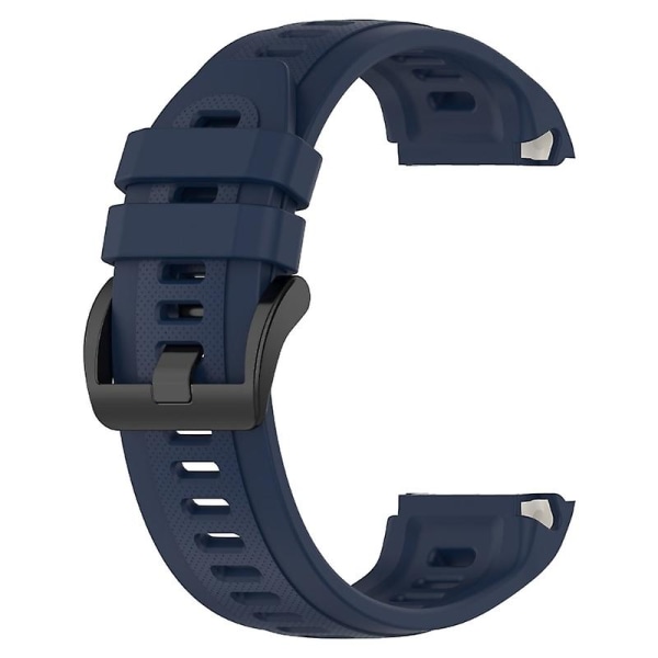 Silikonarmband för Approach S70 42mm 47mm Svettsäkert bälte justerbart band Blue 47MM