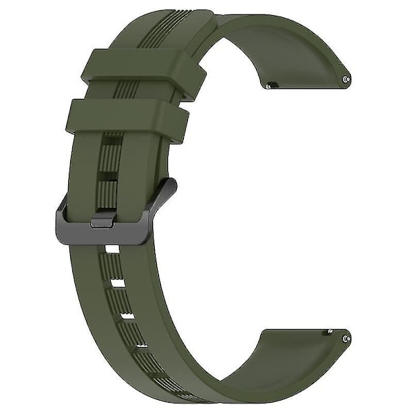 Håndleddsstropper 20mm Teksturert Smart Watch-stropper for Huawei Watch GT3/Watch GT, Sport Style Erstattet Wri Dark green, Dark Green G Huawei Watch GT3