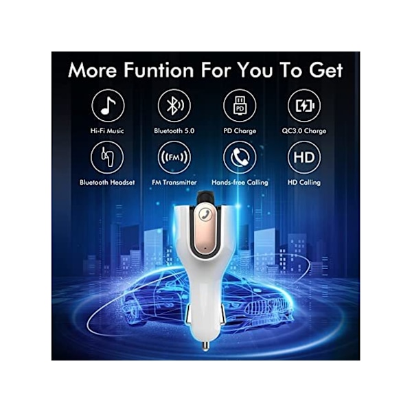 Bluetooth-sender Branco