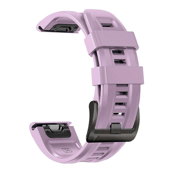22 mm silikonstropp for Garmin Approach S60 Light Purple