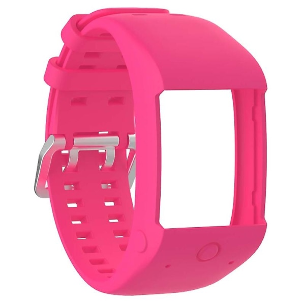 Nyt silikone urbånd Armbåndsarmbånd erstatning for Polar M600 Gps Watch Pink