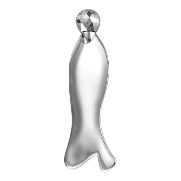 3D Roller Guasha-verktyg Fiskform Ergonomisk Bärbar Kulmassage Skrapbräda För Resa Form Massageverktyg Large Fish