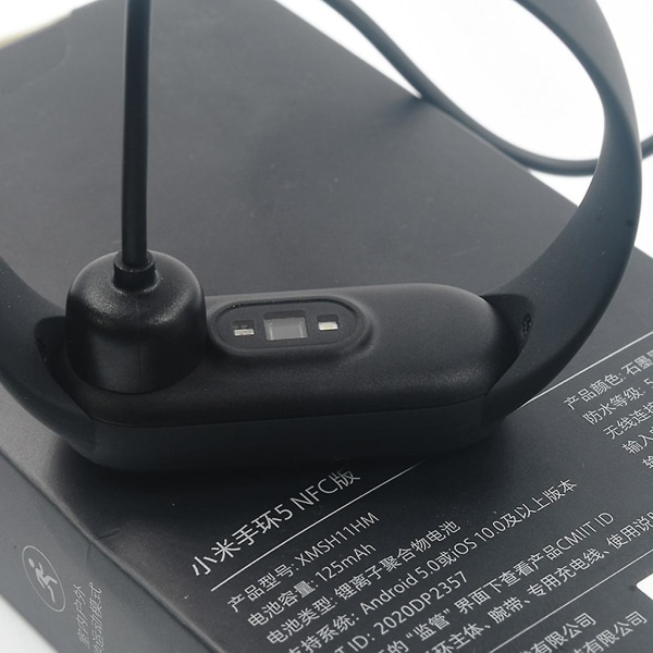 Smartwatch-oplader Dord Stabil Dock Stand-beslag Kompatibel med Mi Band 5