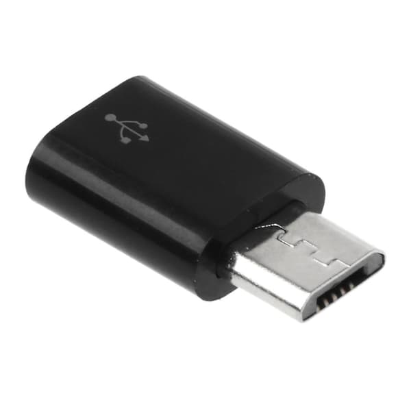 Mini USB 3.1 Typ C hona till Micro USB hane data laddare adapter omvandlare