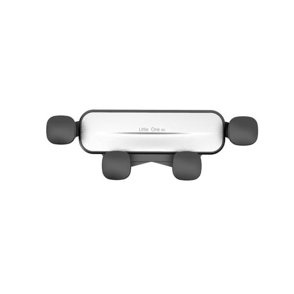 Bilfäste Teleskopstativ i Metall, Enhandsmanövrering (Silver)