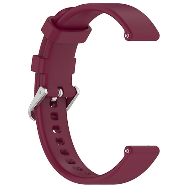 Garmin Lily 2 -silikonirannekkeet 14 mm vedenpitävät pehmeät vaihtohihnat Wine Red