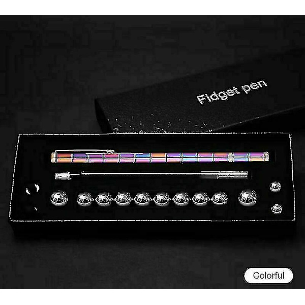Modular Magnetic Magic Fidget Penna Diy Design Neutral Fun Polar W/ask för presenter Colorful
