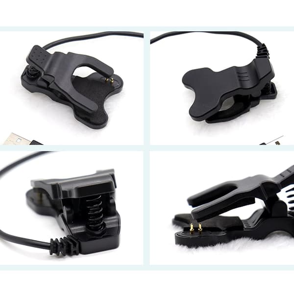 Universell smartklocksladdare för Tw64 68 för smartklocka USB-strömklipp 2P C1 7MM