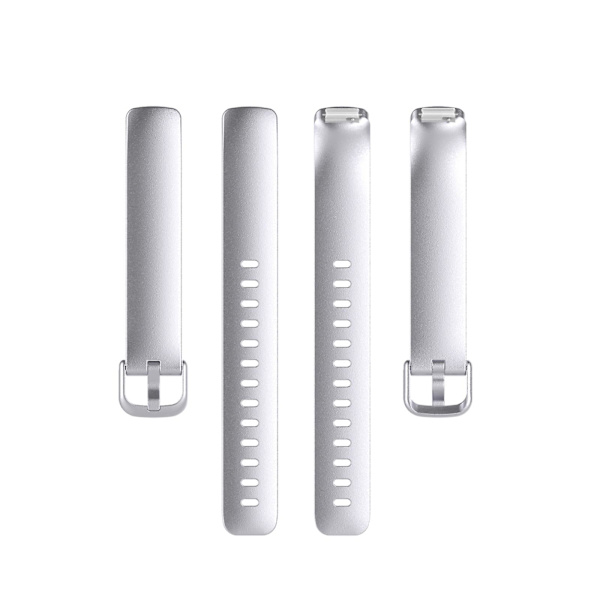 For Fitbit Inspire 2 TPE-ranneke S Silver