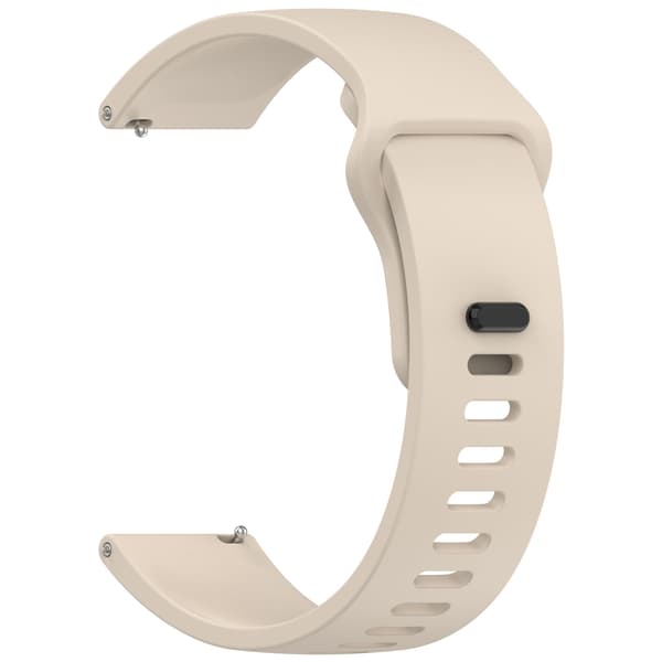 Rem til Redmi Watch 5 Active/Redmi Watch 5 Lite, bløde silikonestropper (kompatibel, elfenben)