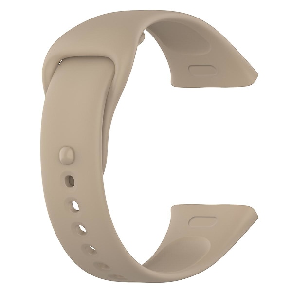 Til Xiaomi Redmi Watch 3/Mi Watch Lite 3 Silikone Urrem Udskiftning Rem Beige