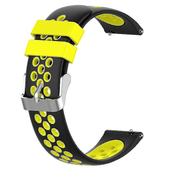 For Samsung Galaxy Watch 5 40mm/44mm/5 Pro 45mm Watch Band Watch Strap Replacement Watchband Black Yellow A Samsung Galaxy Watch 5