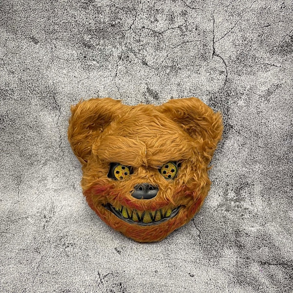 Halloween Horror Plys Mask Party Dekoration Bjørn