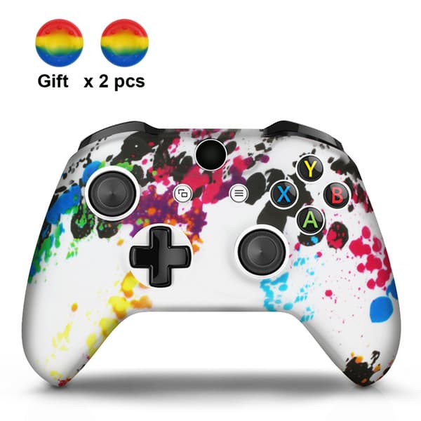 Etui for Xbox One S X-kontroller, silikon, sklisikker (21)