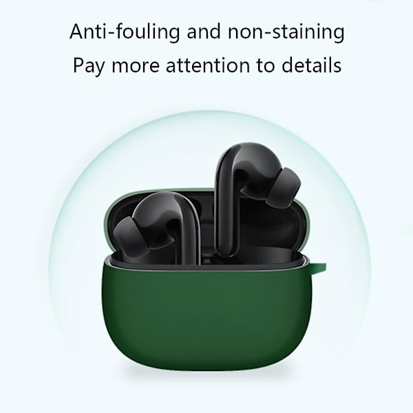 Til Flipbuds Pro Ørepropper Opladningsetui Med Nøglering Anti-fald Red