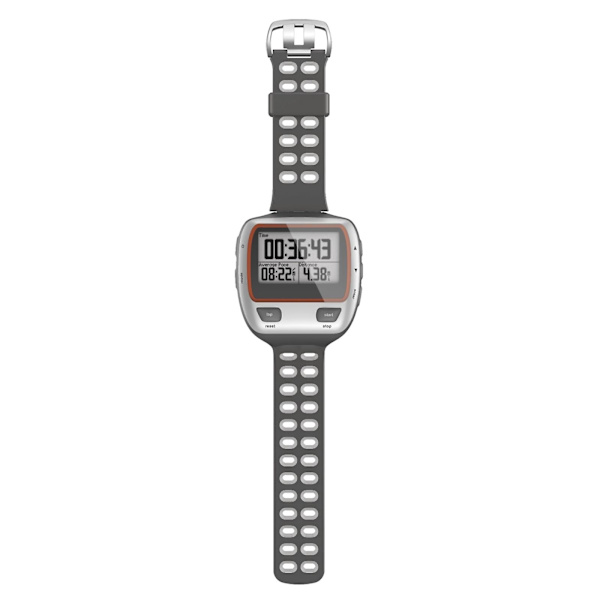 For Garmin Forerunner 310XT silikone urrem Grey Light Grey