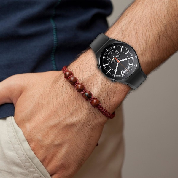 För Xiaomi Mi Watch S1 Silikonrem Bälte Vattentätt Mjukt armband som andas Roland purple