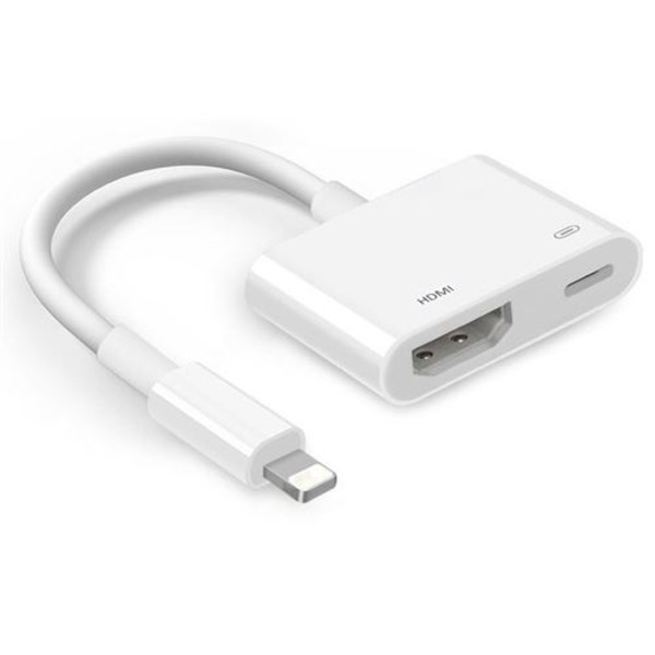Lightning to HDMI TV AV-sovitinkaapeli iPad iPhonelle