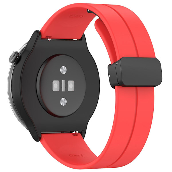 Fold Clasp Silikone Rem Til Amazfit GTR Mini Red